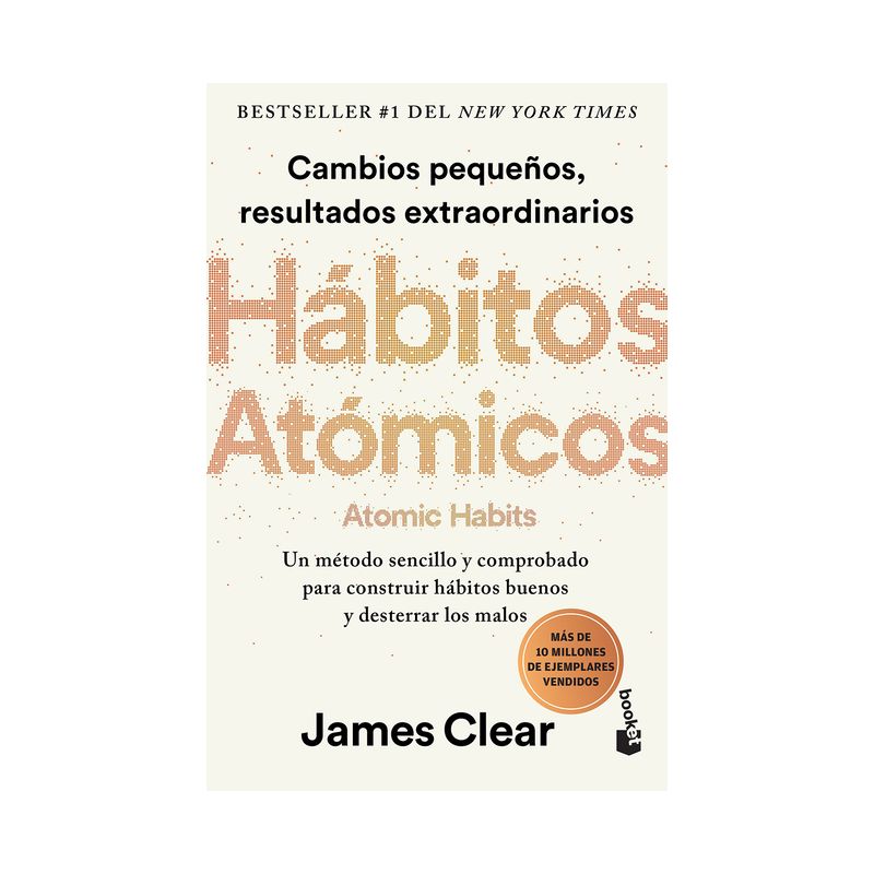 H&#225;bitos At&#243;micos / Atomic Habits (Spanish Edition) - by  James Clear (Paperback), 1 of 2