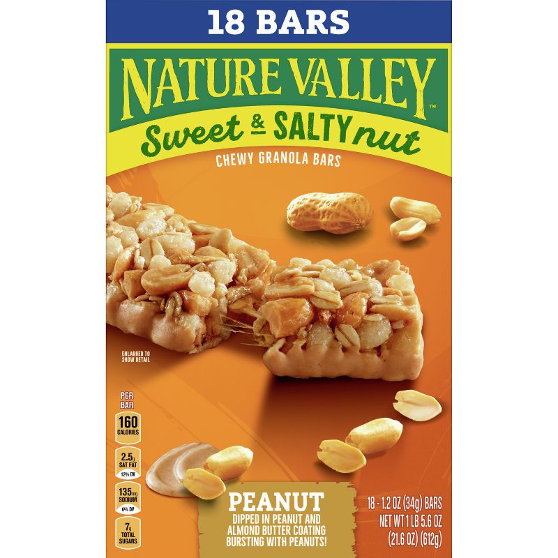 Nature Valley Sweet N Salty Granola Bars - 18ct/1.49oz, 4 of 8
