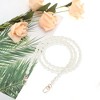 Unique Bargains Irregular Faux Pearl Handbag Strap White 1 Pc - 4 of 4