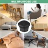 Unique Bargains Silicone Square Chair Leg Caps Floor Protectors 16 Pcs - 4 of 4