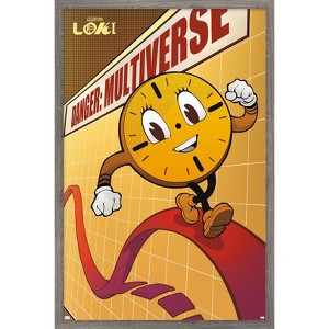 Trends International Marvel Loki: Season 2 - Miss Minutes Danger: Multiverse Framed Wall Poster Prints - 1 of 4