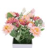 Unique Bargains Artificial Plants Chrysanthemum Plastic 2.95"x2.95"x7.09" 1 Pcs - 4 of 4
