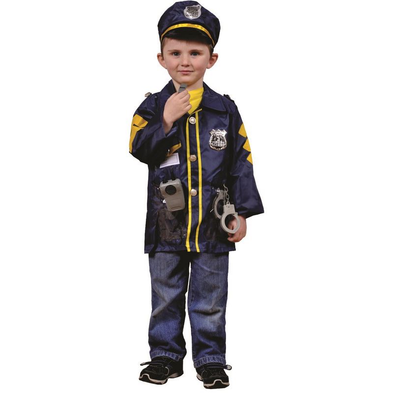 Dress Up America Police Officer  Role Play Dress Up Set for Kids Ages 3-8, 2 of 4