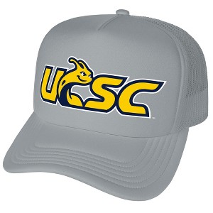 University Of California Santa Cruz Primary Logo Foam Trucker Cap Grey Os - 1 of 4