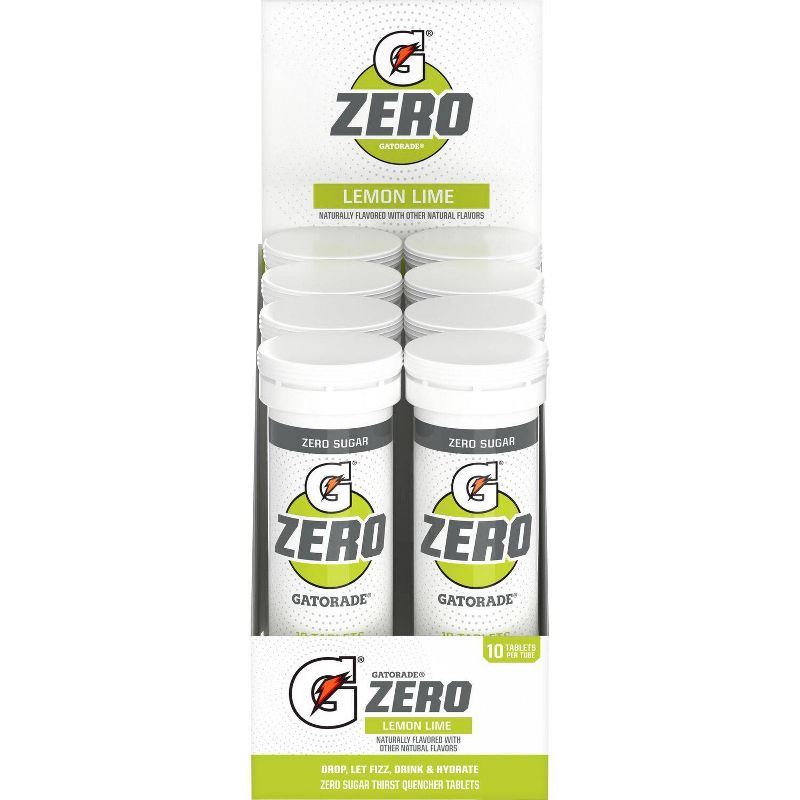 G Zero Lemon Lime Tablets - 10ct, 2 of 4