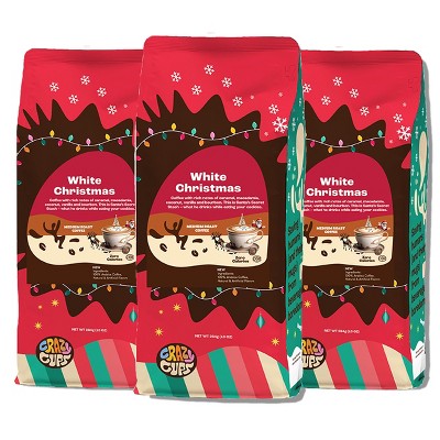Crazy Cups White Christmas Flavored Ground Coffee