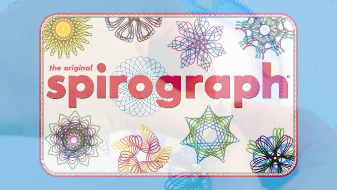 The Original Spirograph Drawing Set with Markers - Spirograph, 6 of 7, play video