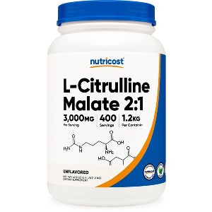 Nutricost L-Citrulline Malate Powder (2:1) 1.2KG - 1 of 4