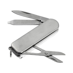 Unique Bargains Stainless Steel Multifunction Nail Clippers for Men and Women 1 Pc - 1 of 4