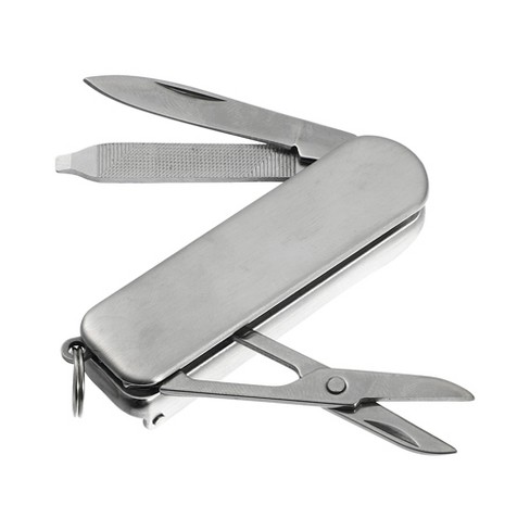 Unique Bargains Stainless Steel Nail Clippers Portable Nail