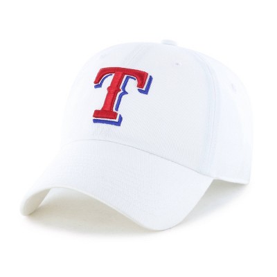 MLB Texas Rangers White Clean Up Hat