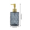 Unique Bargains Reusable Diamond-shaped Soap Dispenser 11.16oz 1 Pc - 4 of 4