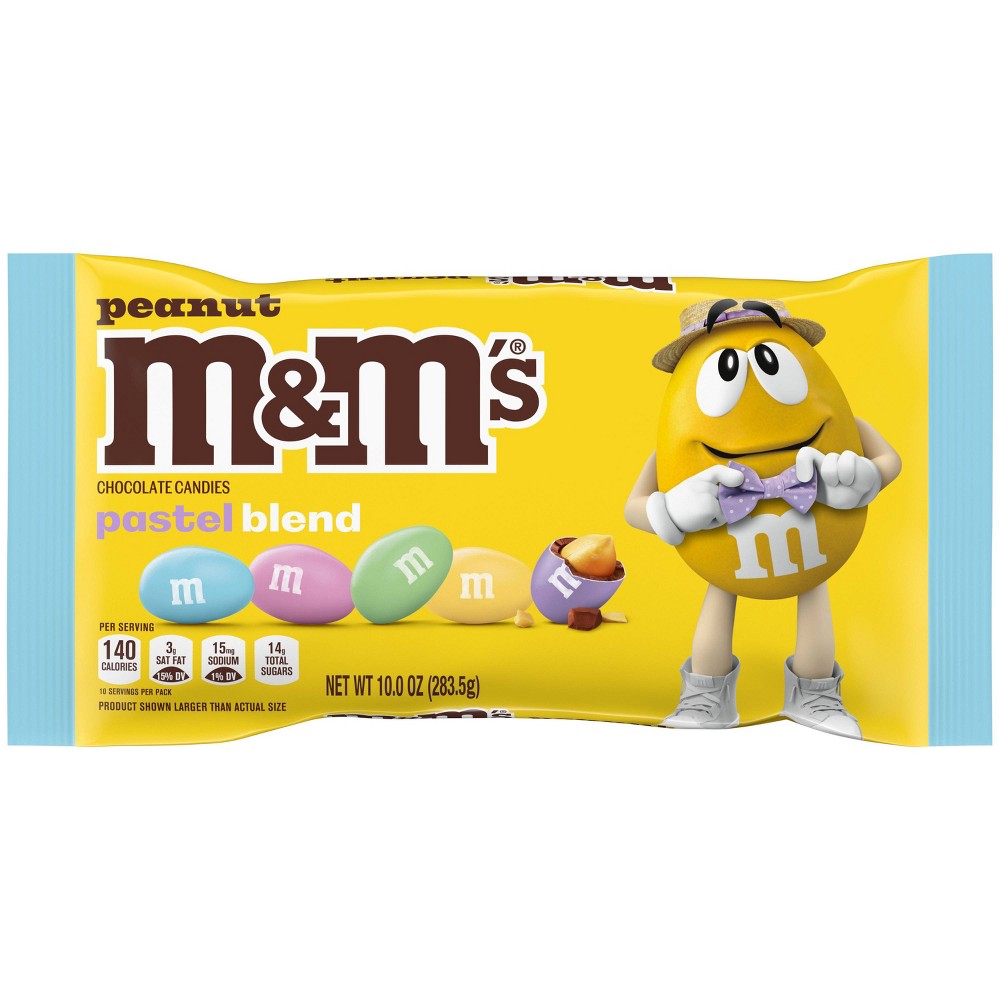 UPC 040000554264 product image for M&M's Easter Peanut Chocolate Candies - 10oz | upcitemdb.com