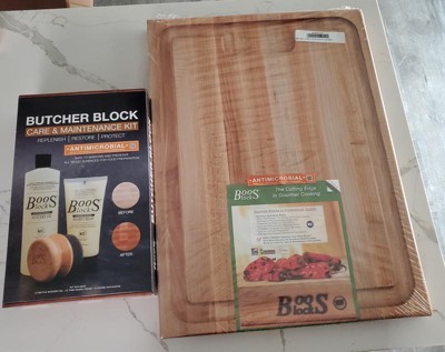 Maple Countertop Cutting Board With Juice Groove 1-1/4″ Thick