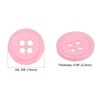 Unique Bargains Resin DIY Craft Flat 4-Hole Sewing Buttons 100 Pcs - 2 of 4