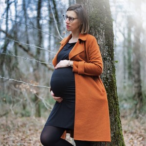 Absolute Support Women’s 20–30mmHg Firm Graduated Maternity Compression Leggings, Full Length – Medical Support, Edema & Swelling Relief, A718 - 1 of 4