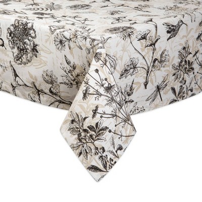 52" x 52" Cotton Botanical Kitchen Tablecloth - Design Imports