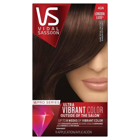 Vidal Sassoon Pro Series Permanent Hair Color - 3.7 fl oz - 4GN Dark Royal Chestnut - 1 kit - image 1 of 4