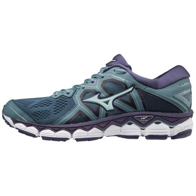 purple mizuno running shoes