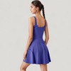 Anna-Kaci Active Women's Sleeveless Tennis Dress with Scoop Neckline and Waist Tie Detail - 4 of 4