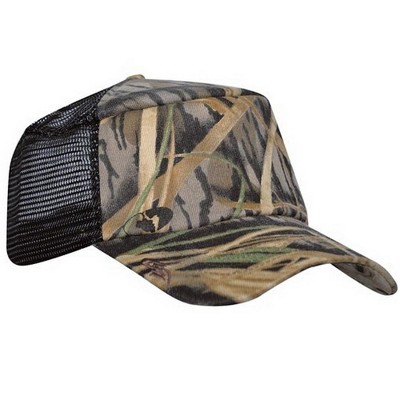Hunting Hiking Camping Camo Military Mesh Cap Travel Hat - Tirrinia