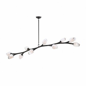 ET2 Lighting Blossom 10 - Light Pendant in  Black - 1 of 3