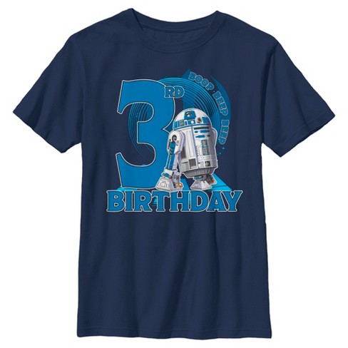 Boy's Star Wars R2-D2 3rd Birthday T-Shirt - image 1 of 4