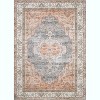 Traditional Vintage Area Rug Washable Non-Shedding Carpet with Non-Slip Backing for Bedroom, Living Room, Dining Room Office - 2 of 4