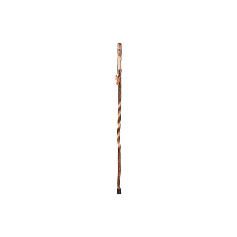 Brazos Walking Sticks Twisted Hickory Handcrafted Wood Walking Stick - &#39;&#39;55&#39;&#39;, 1 of 7