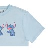 Ladies Lilo and Stitch Shirt - Ladies Classic Lilo and Stitch Ribbed Fashion Tee - Disney Lilo and Stitch Short Sleeve Ribbed T-Shirt - 4 of 4