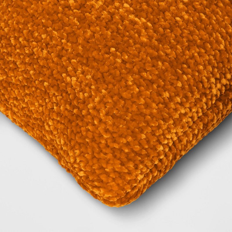Oversized Shine Chenille Square Throw Pillow - Threshold™, 5 of 6
