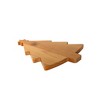 Slickblue Festive Tree-Shaped Wood Serving Board – Ideal for Christmas Snacks, Appetizers & Gifts, 12.75"x16" - 3 of 4