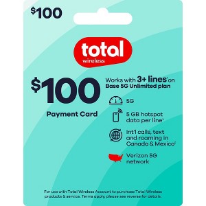 TOTAL WIRELESS Phone Payment Card (Email Delivery) - 1 of 3