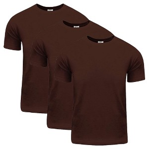 3 Pack Shaka Wear Men's Active Comfort Cotton Short Sleeve Crew Neck T-Shirt - 1 of 4