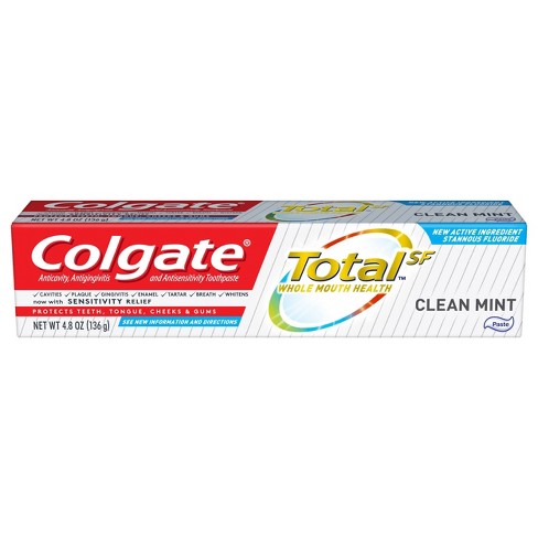 Colgate Total Clean Mint Paste Toothpaste - 4.8oz : Target