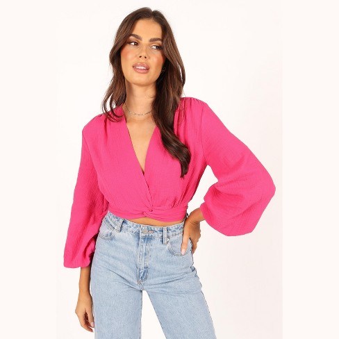 Petal And Pup Marisole Top - Hot Pink Xs : Target