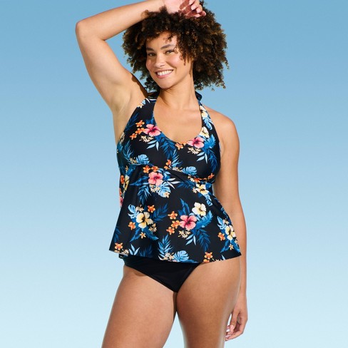 Lands end halter swimsuit shop