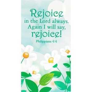 Dicksons Rejoice Green 2.75 x 5 Inch Vinyl Refrigerator Magnet - 1 of 2