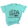 Simply Sage Market Explore The World Camper Garment Dyed Tee - 2 of 4