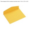 Unique Bargains Greeting Notes Party Paper Blank Business Card Holder Mini Envelopes 60 Pcs - 4 of 4
