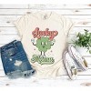 Simply Sage Market Women's Lucky Mama Clover Script Short Sleeve Garment Dyed Tee - 3 of 4