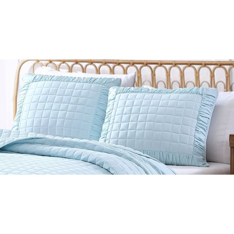Cedra Enzyme Washed Quilt - Geneva Home Fashion, 3 of 4