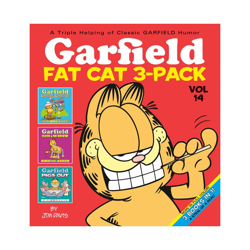 Garfield Fat Cat 3-Pack #14 - by  Jim Davis (Paperback), 1 of 2