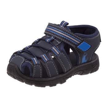 Rugged Bear Girls Sport Sandals (toddler Sizes) - Silver/multi, 7 : Target