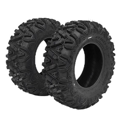 Garvee 26x9-12 ATV/UTV Tires 26x9x12 6PR TL All-Terrain Tires, Set of 2