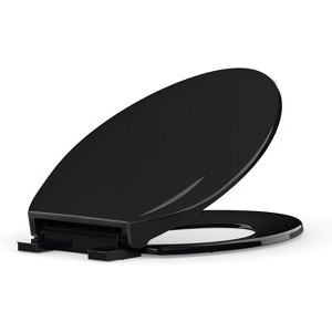 Whizmax Toilet Seat,Toilet Seat with Quick-Release And Quick-Attach, Plastic Toilet Seat with Soft Close, Never Loosen - 1 of 4