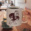 Alabama A&M University Secondary Logo Ceramic Coffee Mug Novelty Gift Mugs for Coffee Tea and Hot Drinks 11oz White - 4 of 4