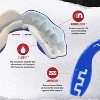 SafeJawz EXTRO Dual Layer Sports Mouth Guard with Case and Disinfectant Spray Bundle Kit for Basketball, Football, MMA, Hockey, Wrestling - Adult - - 3 of 4