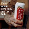 Stella Artois Lager Beer - Single 25 fl oz Can - 3 of 4