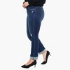 KanCan Essentials Emely Mid Rise Slim Straight Leg Jeans (Plus) - 4 of 4